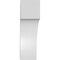 Ekena Millwork 3-in. W x 6-in. D x 10-in. H Westlake Architectural Grade PVC Knee Brace BRCP03X06X10WTL - alternate 4